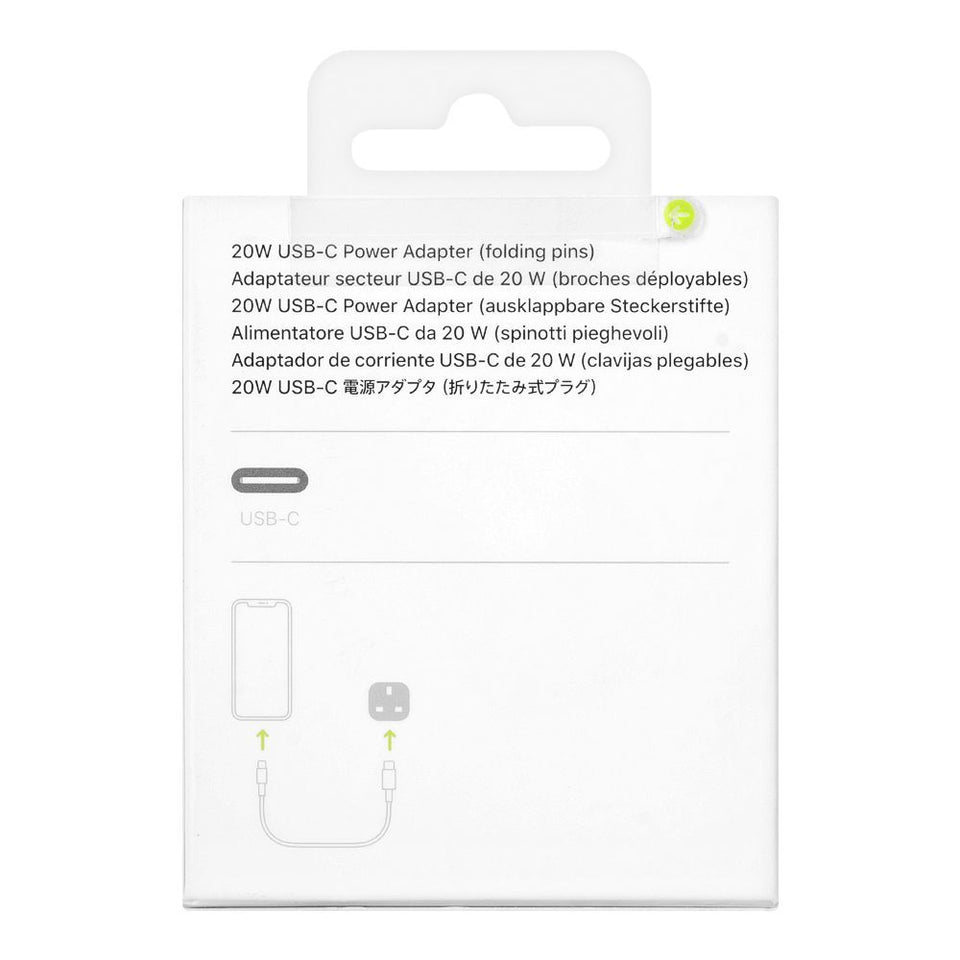Apple USB-C 20W-36W Power Adapter, 3 Pin