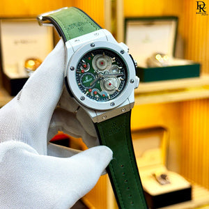 Hublot Watch – Hublot Big Bang Leather Strap Watch