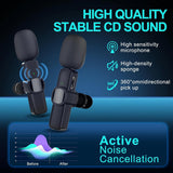 K8-K9 Type-c Wireless Lavalier Microphone
