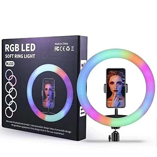 Led Ring Light With Phone Holder 33-36cm