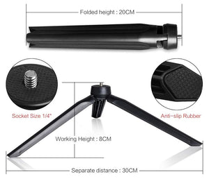 Led Ring Light With Phone Holder 33-36cm