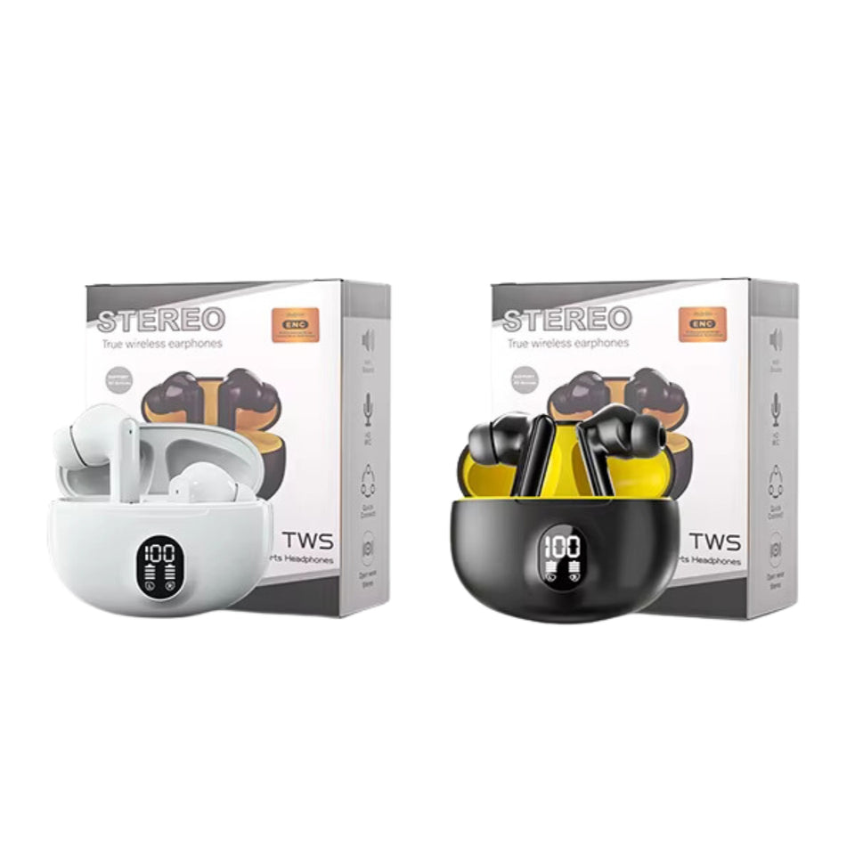 Professional Display Earbuds Stereo 895b Wireless Bluetooth Earbuds