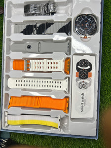 Galaxy Watch Ultra 2 Smart Watch With 7 IN 1 Strap