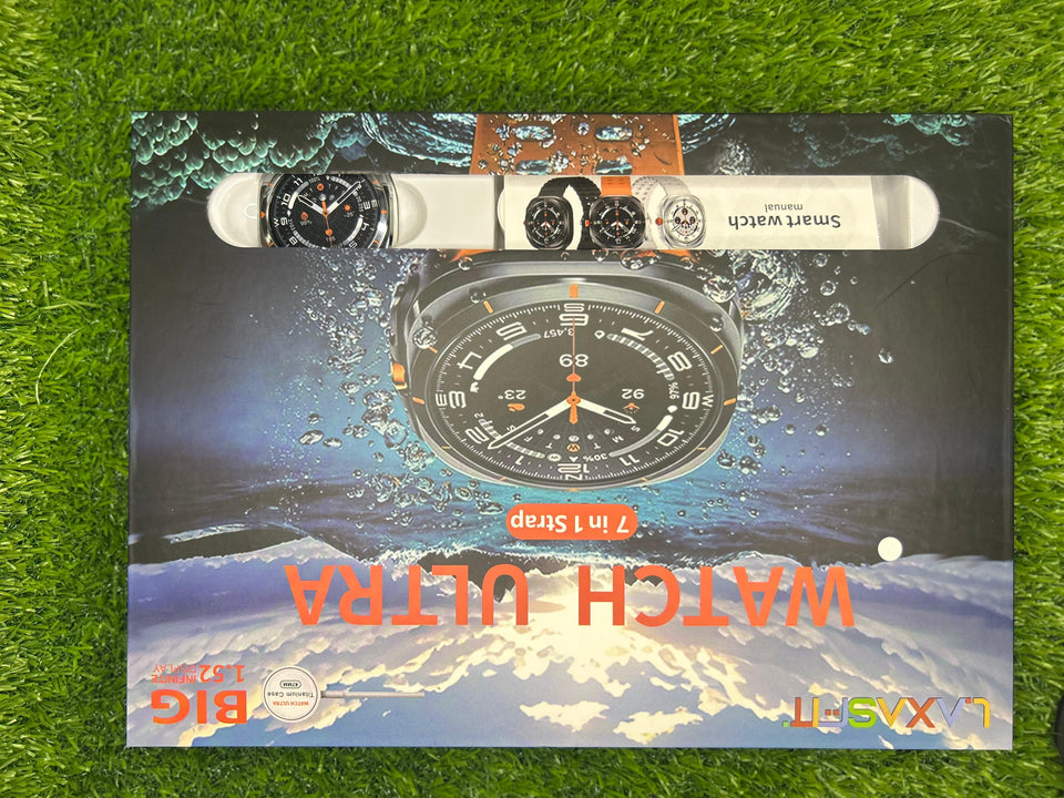 Galaxy Watch Ultra 2 Smart Watch With 7 IN 1 Strap