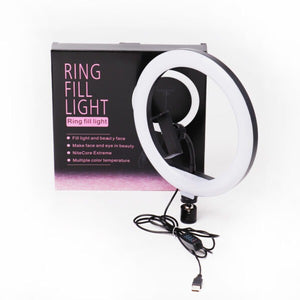 Led Ring Light With Phone Holder 33-36cm